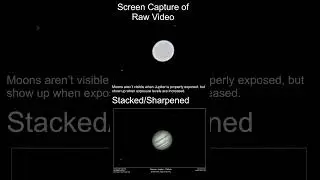 What Jupiter Looks Like in an 8” Telescope #telescope #jupiter #celestron #zwo