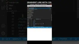 How To Create A Gradient Line Animation  | HTML CSS 