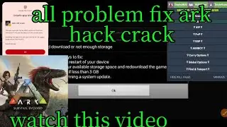 Ark hack OBB SET-UP problem fix crash install 2026 mod