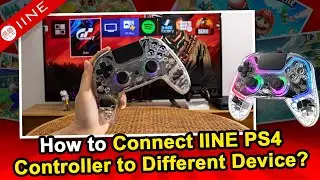 How to Connect IINE PS4 Controller to Different Device?👀