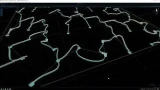 Procedurally generated tunnel network in Unity