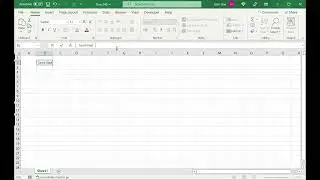 How to enter down in Excel