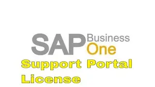 SAP Business One Support Portal License