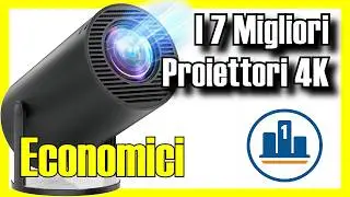 🎥 I 7 MIGLIORI Proiettori 4K ECONOMICI su Amazon [2026] ✅ [Qualità/Prezzo] proiezione