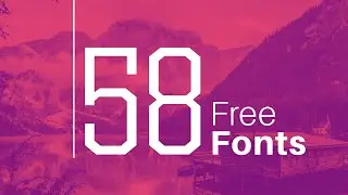 FREE FONTS For Your Design Portfolio In 2021