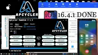 ⚡️︎︎NEW➤♜♻️︎ ApCycler Ramdisk V1.3 added iOS 16.4.1 & iOS 16.5 🔥PASSCODE FULL WITH SIGNAL ✔️