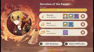 Genshin Impact Devotion of The Keeper