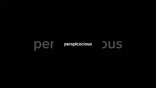 What is perspicacious 🧠 #shorts