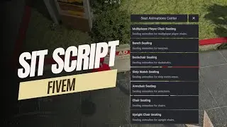 Fivem Sit Script : The Ultimate seating solution for your Server experience