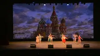 Театр танца "Сапфир",хореографическая композиция "А я иду,шагаю по Москве "