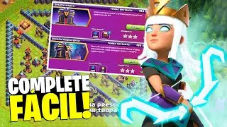 COMO COMPLETAR FACILMENTE OS 2 DESAFIOS MÁGICOS! + O QUARTETO MÁGICO CHEGOU NO CLASH OF CLANS!