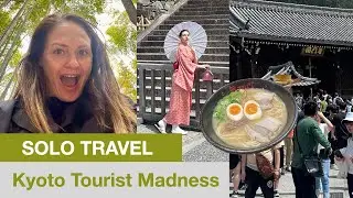 Travel Madness in Kyoto: Top Things to Do Amid Tourist Rush + 5-Star Michelin Ramen | Travel Vlog