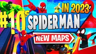 TOP 10 NEW SPIDER MAN Creative Maps 2023 | Fortnite Spiderman Map CODES 2023