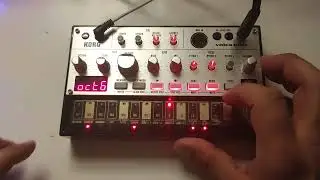 Volca Bass Jam Tech: Arpeggio