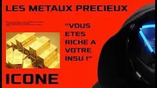 Les métaux précieux selon Icone