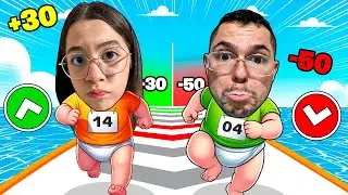 SARAH E O PAPAI NA CORRIDA DOS BEBÊS - Sarah de Araújo Games