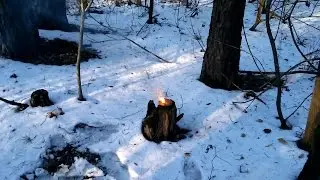 Тест медленно горящей дорожки из ЧП по кислородному балансу до CO, навеска 3 гр