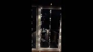 Гирлянда световой занавес