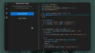 SecureCode: A VS Code Extension help to secure your Code
