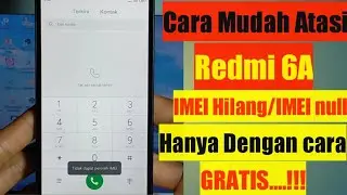Repair imei redmi 6a via maui meta,work  100%