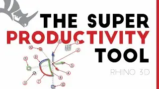 Make your Rhino workflow 10 Times FASTER - Rhino Gumball