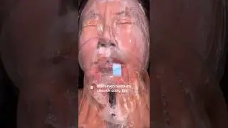 I wanted to see so badly but it hurts too much😭 #cleanser #koreanskincare #skintok #kskincare