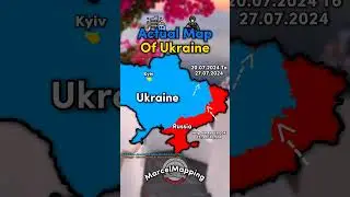 Actual Map Of Ukraine 27 July 2024