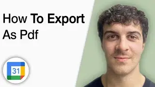How to Export Google Calendar as PDF [2025 Full Guide]