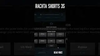Rachta's Shorts #35 - Select 1 Region 