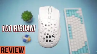 Mouse Gaming 100 Ribuan Cakep Banget! NYK Blackmoon S80 Lite