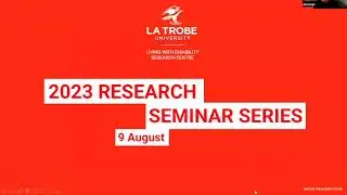 Webinar August 9, 2023: Research about people with disability on boards