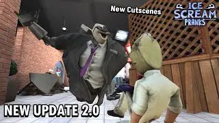 Ice Scream Pranks New Update 2.0 (Full Gameplay)