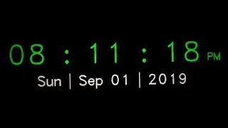 Digital Clock In C++ Graphics | DIgital Clock In CPP | How to create digital clock in cpp graphics