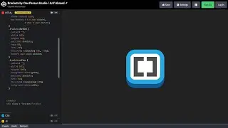 ASMR Programming - BRACKETS in HTML & CSS - No Talking