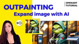 OpenArt Tutorial - Expand Images with AI (Custom Dimensions and High Quality)