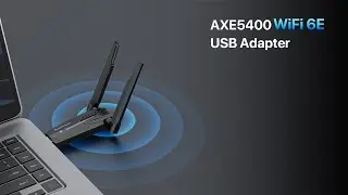 Introducing BrosTrend AXE5400 WiFi 6E Tri-Band USB Adapter for PC, Reach New Peaks of Performance