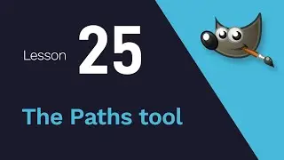 25) The Paths tool