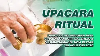 UPACARA RITUAL PELIMPAHAN JASA 2020 di Vihara Samaggi Jaya Blitar