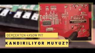 🔊 Dolandırıldık mı? 🕵️ 4x50W Teyp Ses Çıkışını Test Ettik
