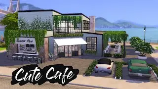 CUTE CAFE (INDUSTRIAL)| [No CC] Sims 4 Speed Build