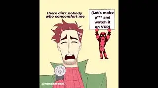 S P I D E Y P O O L } misery x cpr meme #shorts