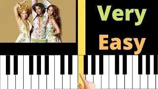 Destiny's Child - 8 Days of Christmas - VERY EASY Piano Tutorial