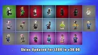NEW UPDATED Item Shop Skins v30.00 (Lethal Company, Dragon Ball, Destiny, Alan Wake & More)