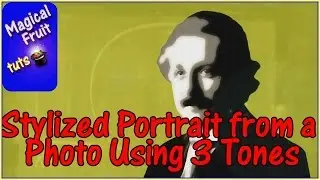 Photoshop: Create a Stylized Portrait From a Photo Using 3 Tones
