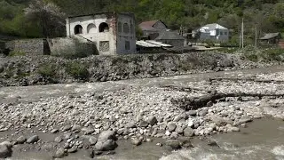 Старая дамба не дает спать жителям Нижнего Чегема