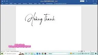 Hướng dẫn font chữ ký Việt Hoá fz singrathi. Phần 1 cài font chữ. Làm trên word.