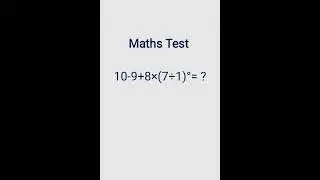 Math Challenge #shorts #maths #ytshorts