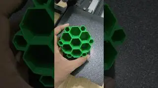 3D Printing Honeycomb Desktop Organiser ⭐⭐ #shorts #3dprinting #asmr #diy