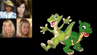 Animated Voice Comparison- Ducky (Land Before Time)