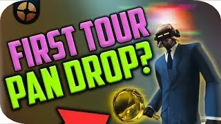 TF2: Golden Frying Pan Drop on 1st Tour + Reaction
